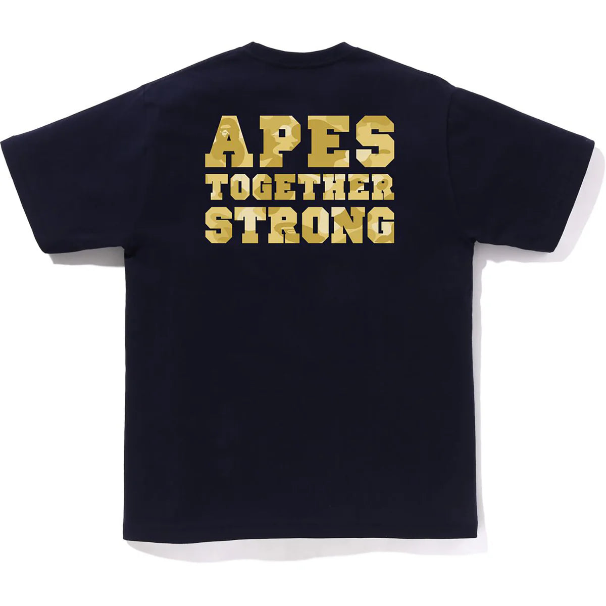 Bape Camo College ATS Tee (Navy)