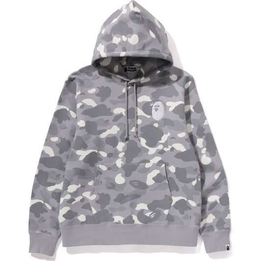 Bape City Camo [Ape Head] Hoodie (Grey)