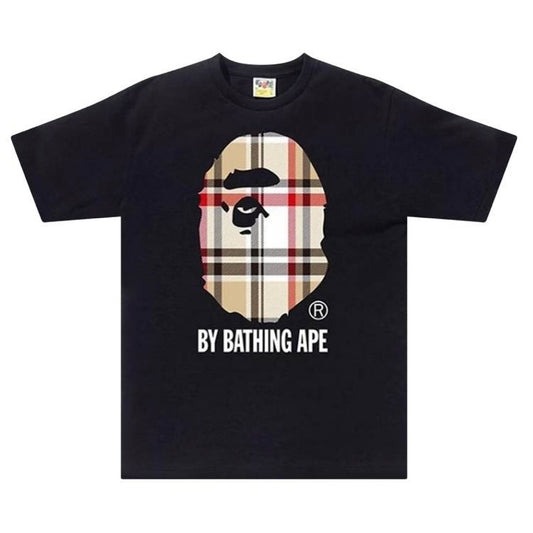 Bape Check By Bathing Ape Tee (Black)